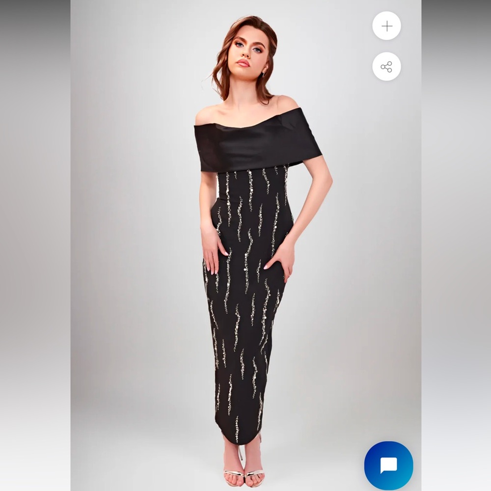 Black evening/cocktail dress- Unmatched byu